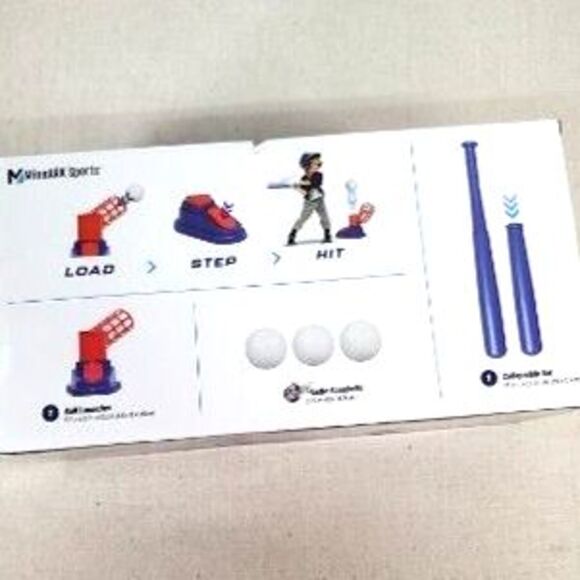NEW MinnARK Sports Super Step Baseball Trainer Set Kids Baseball tball - Picture 5 of 5